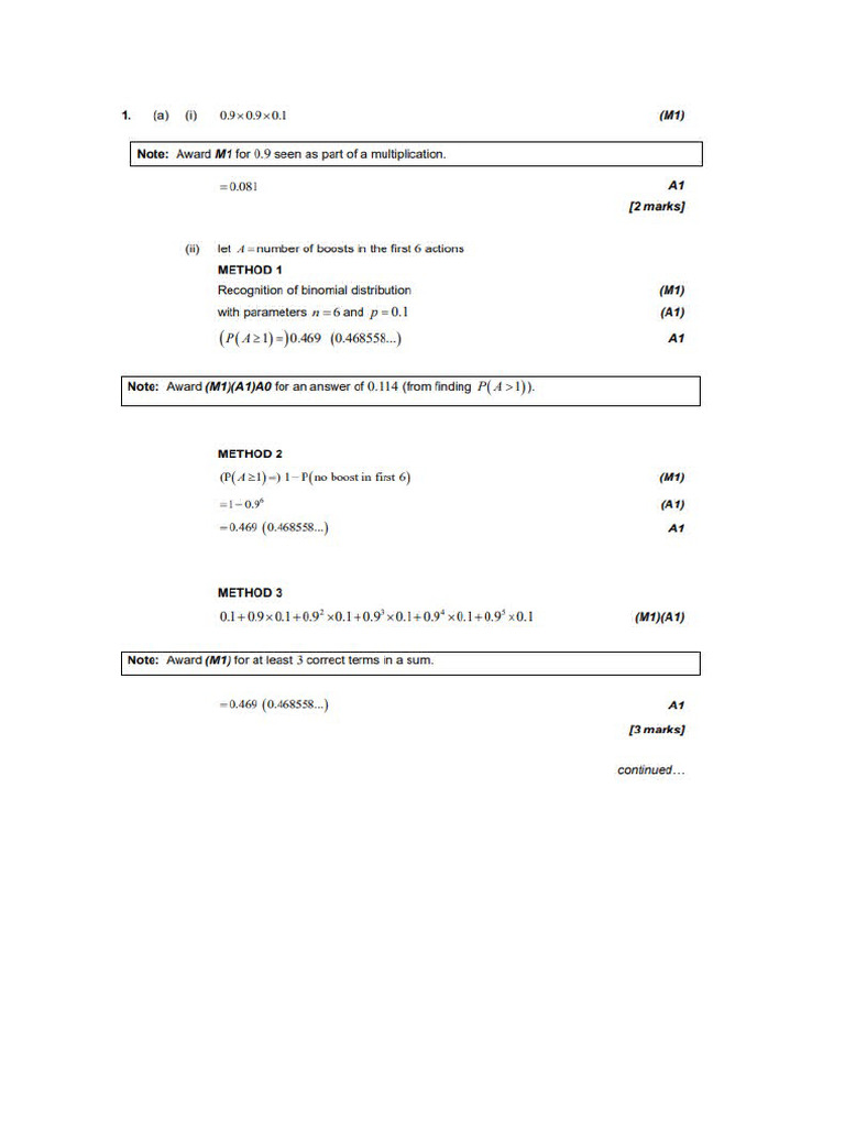 Mock Exam - DP-2 - Paper-3 - AA-HL - MS | PDF