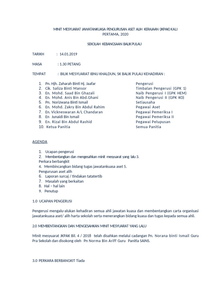 Jkpak 2019 | PDF