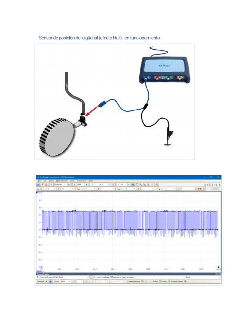 Biblioteca de Oscilogramas Sensores y Actuadores | PDF | Sistema de ...