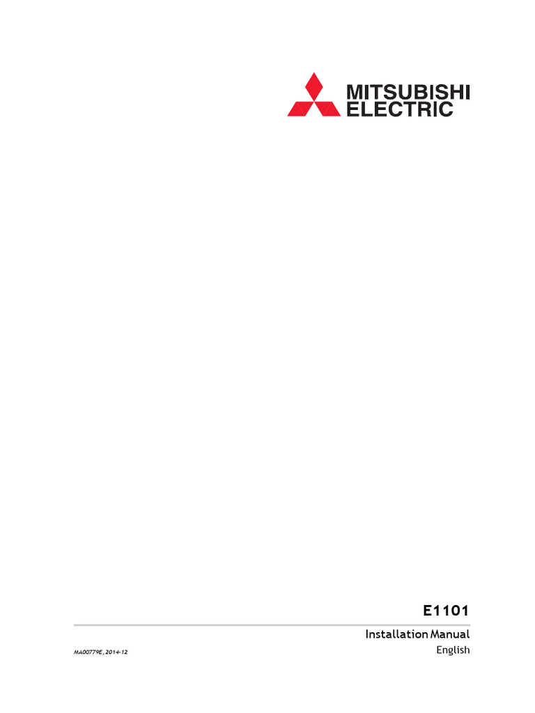 E1101 Installation Manual Overview | PDF | Acid | Automation