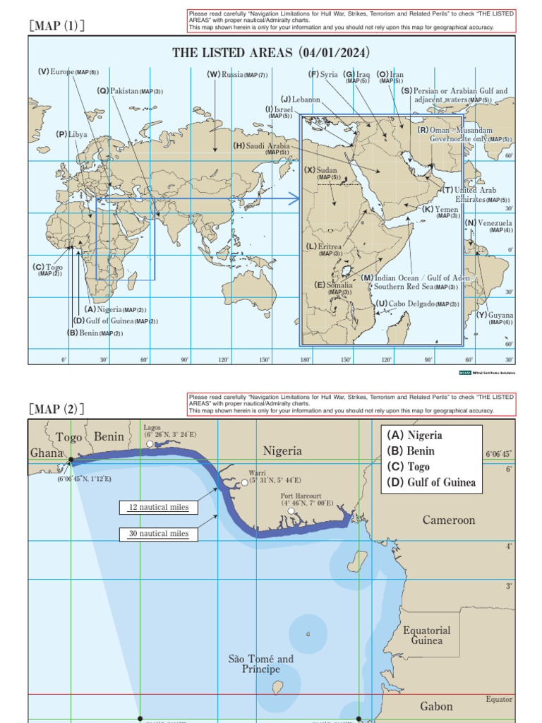 JWLA 032 Listed Areas Map Overview | PDF