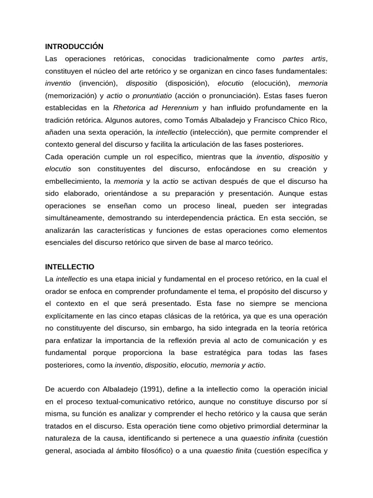 Fases de la Retórica y su Importancia | PDF | Retórica | Hablar en público
