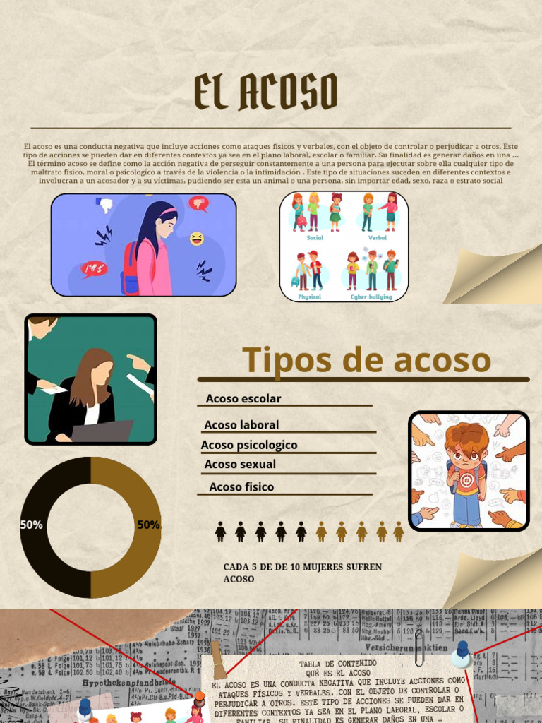 Tipos y efectos del acoso laboral | PDF | Acoso sexual | Violencia