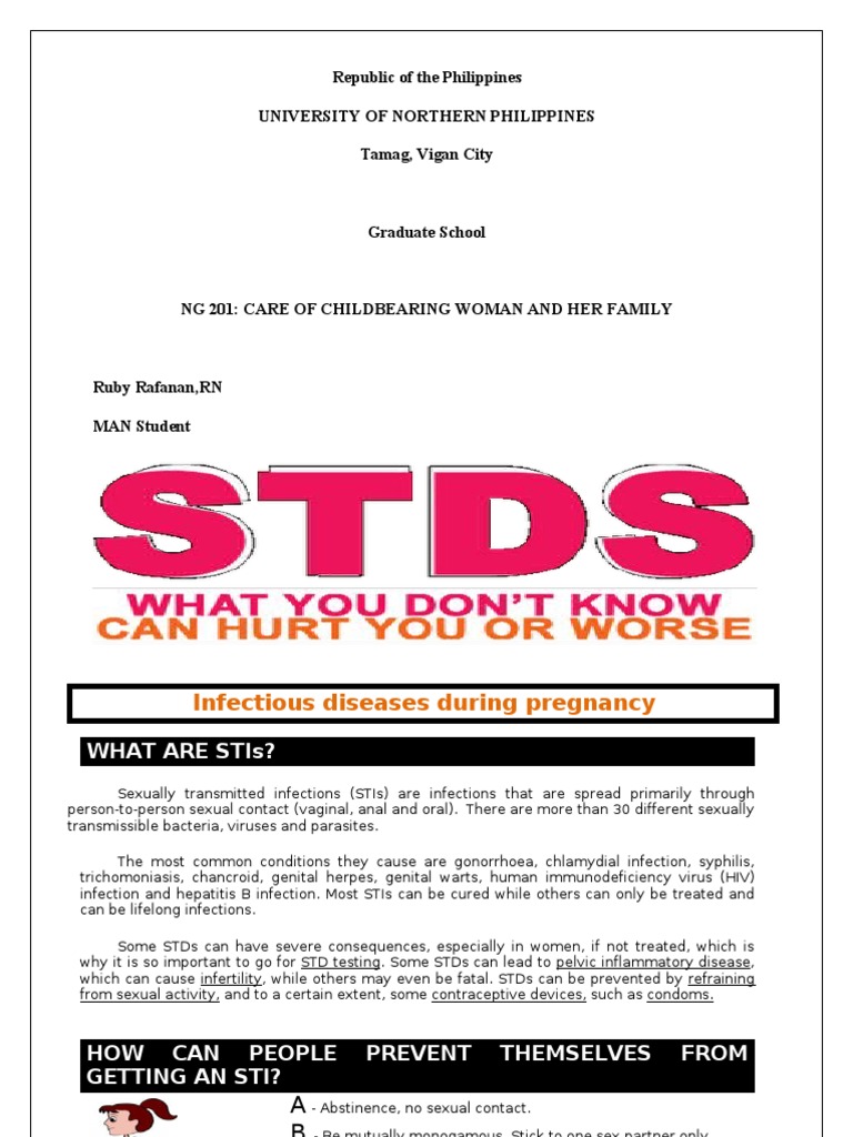 Sexually Transmitted Diseases | PDF | Sexually Transmitted Infection ...