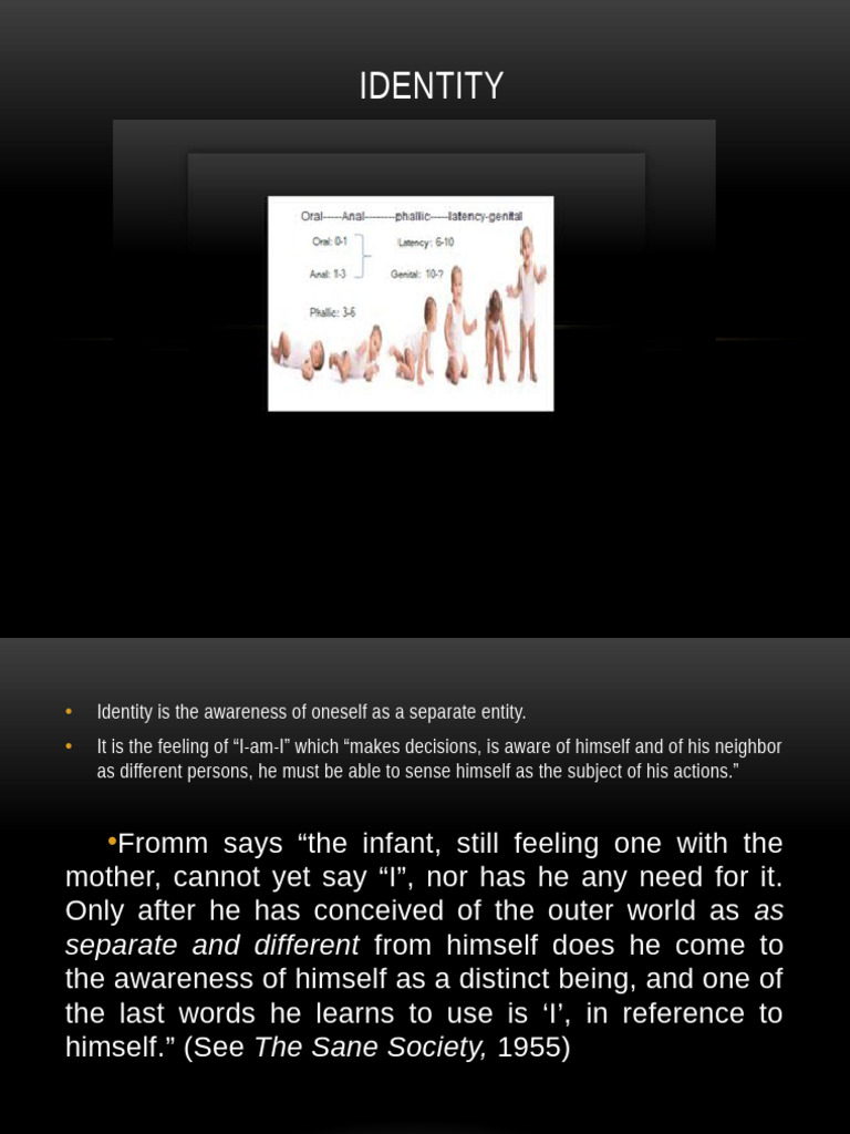 Identityaccordingtofromm 181002025810 | PDF | Identity (Social Science ...