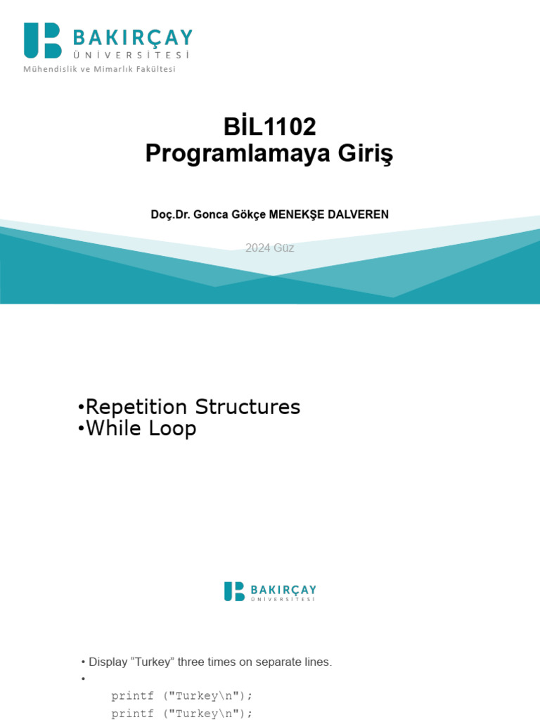 C Programming: While Loops Explained | PDF | Control Flow | Computer ...
