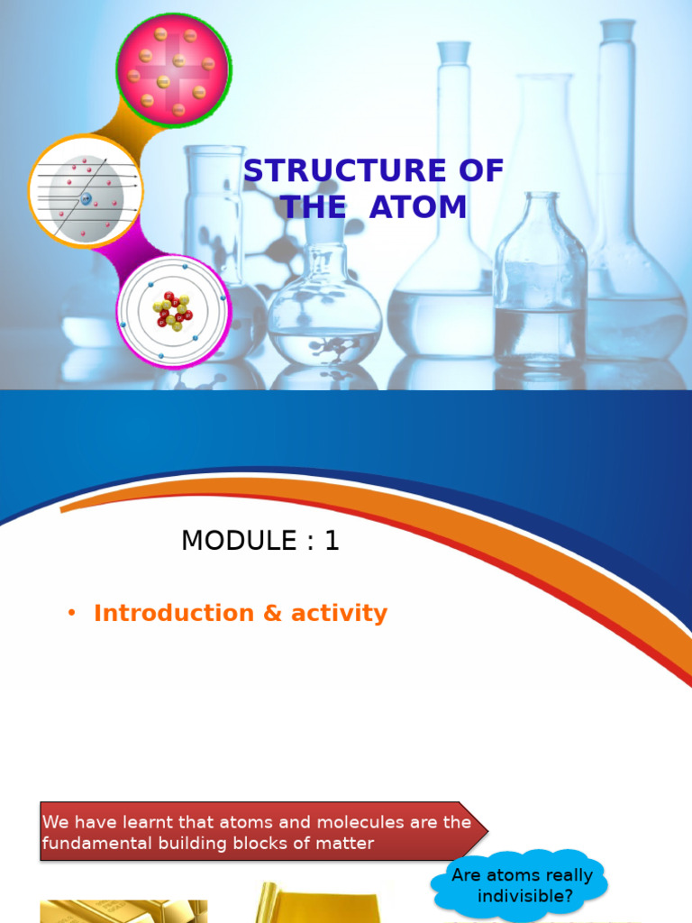Structure of the Atom: Key Concepts | PDF | Isotope | Proton