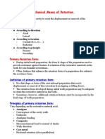 Mechanical Means of Retention (1)