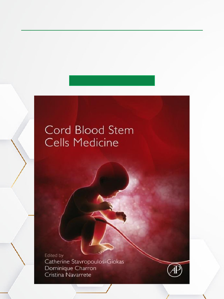 Cord Blood Stem Cells Medicine Complete Ebook Edition | PDF ...