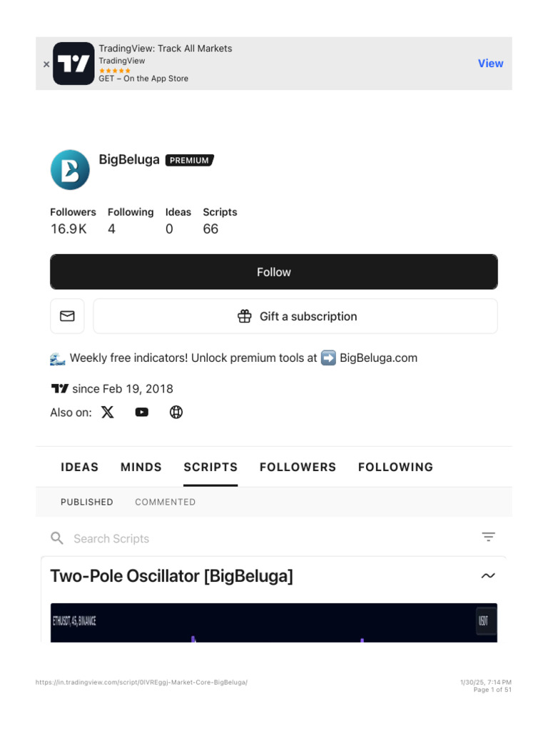 BigBeluga Trading Indicators Overview | PDF | Technical Analysis