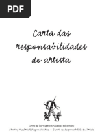 Charter of the Artist s Responsibilities