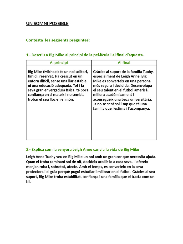 Un Somni Possible PDF