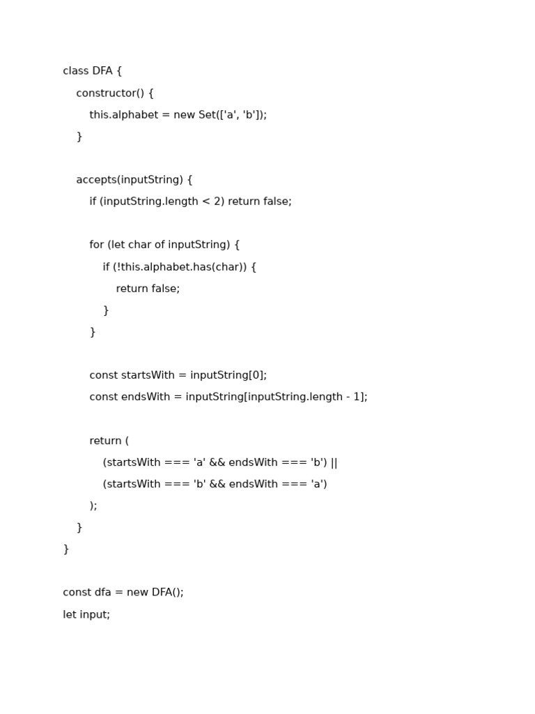 DFA | PDF