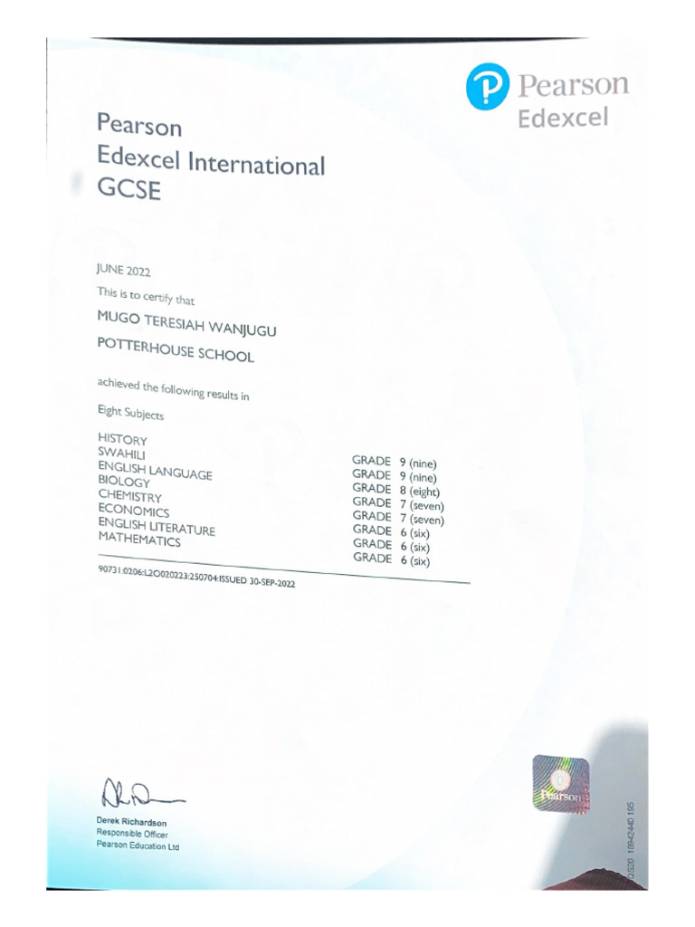 Edexcel International | PDF