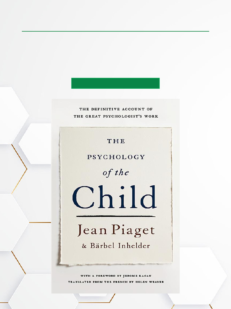 Understanding Child Psychology | PDF | Psychology | Thought