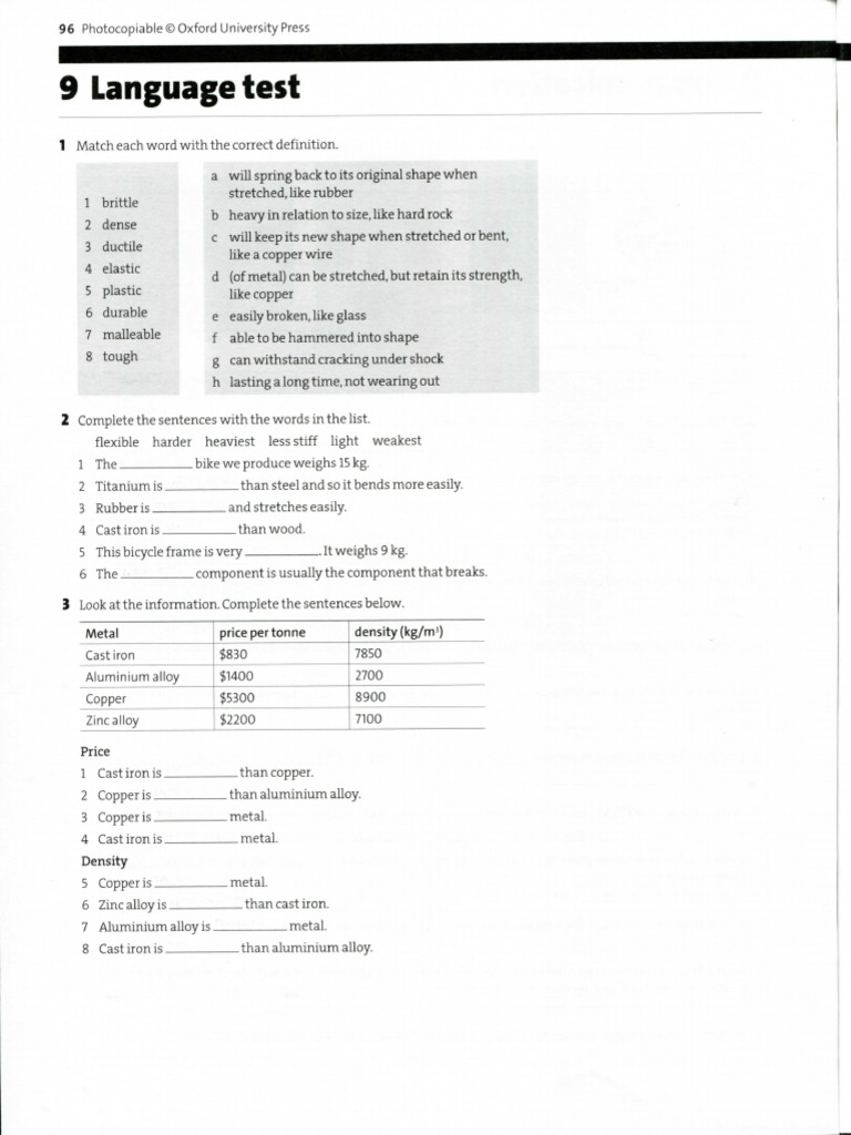 Engineering 1 Exercises 9 Pdf