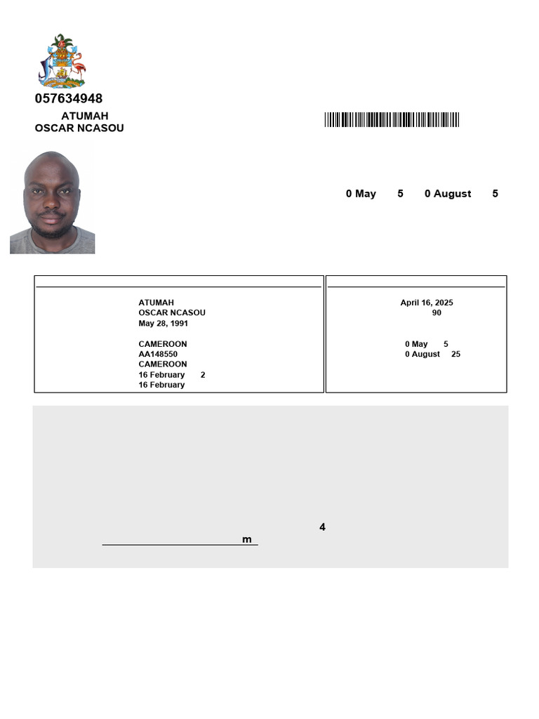 Electronic Entry Visa | PDF | Travel Visa | Passport