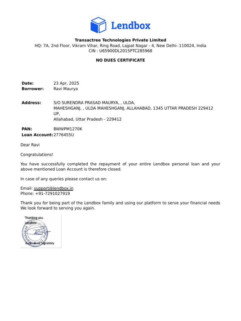 Transactree Technologies Private Limited | PDF