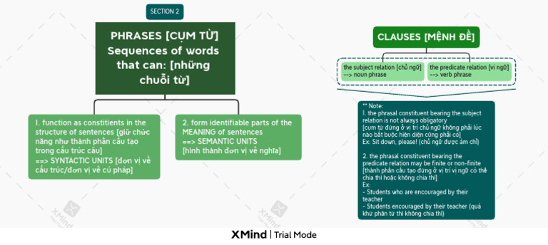 Phrases (C M T) Sequences of Words That Can: (NH NG Chuỗi T) | PDF