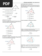 Triangle Geometry Problem Set | PDF | Triangle | Area