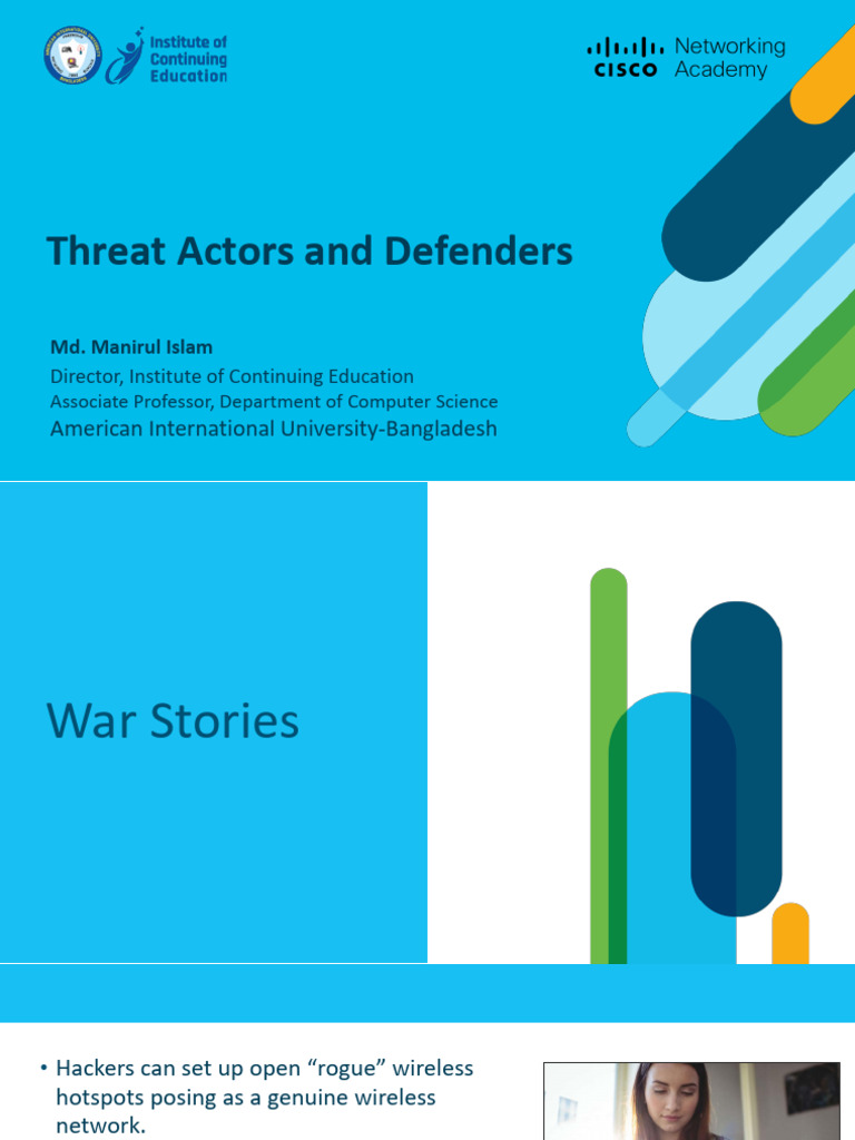 Threat Actors and Defenders | PDF | Security | Computer Security