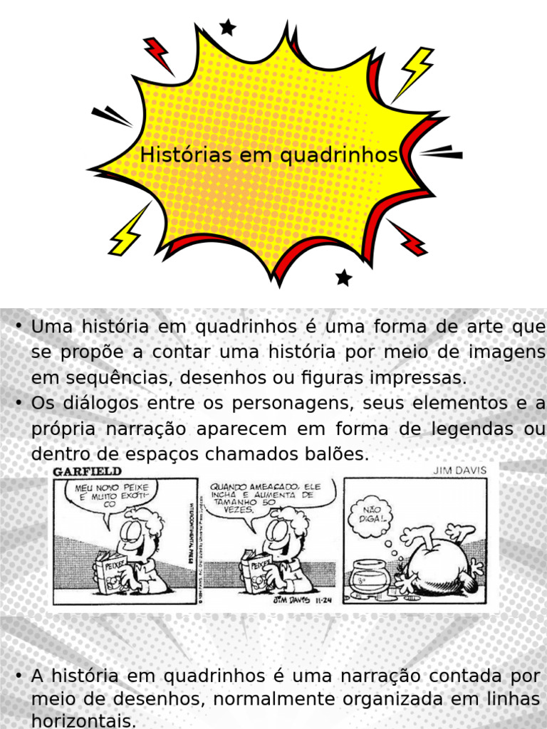 Elementos das Histórias em Quadrinhos | PDF