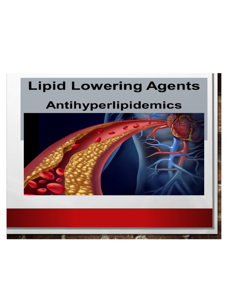 Understanding Lipoproteins and Antihyperlipidemics | PDF | Lipoprotein ...