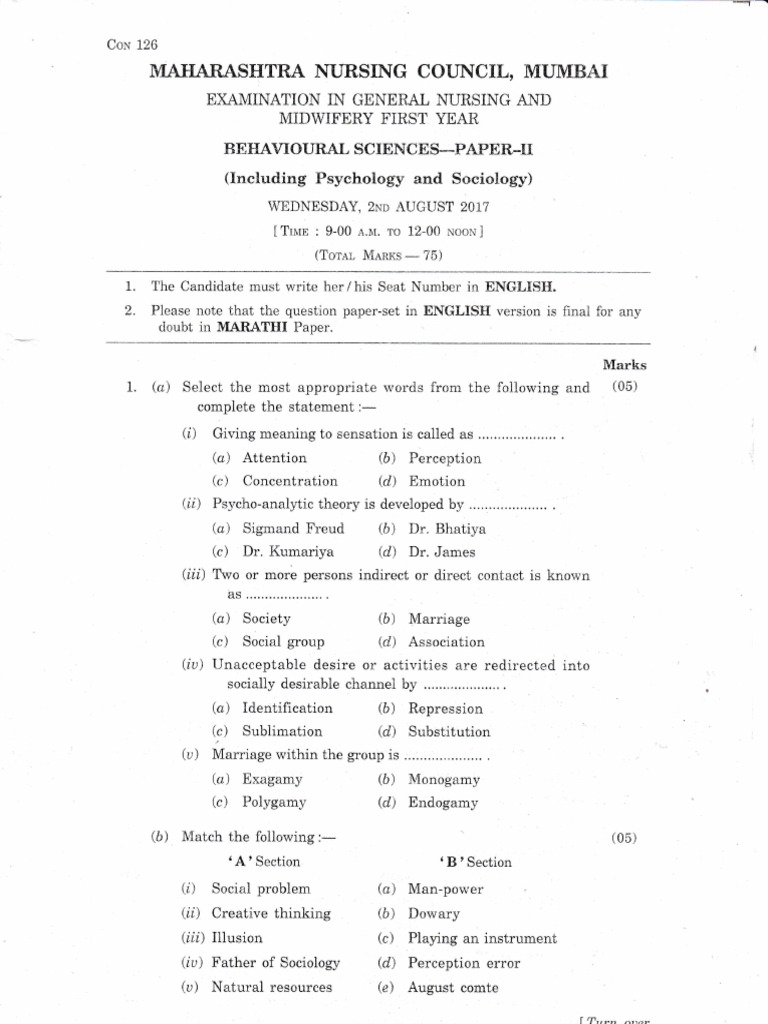 Behavioural Sciences Pdf Psychological Concepts Psychology