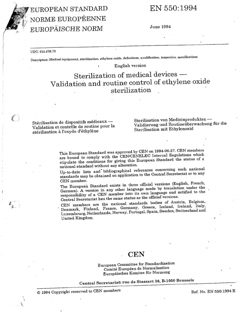En 550 - 1994 | PDF
