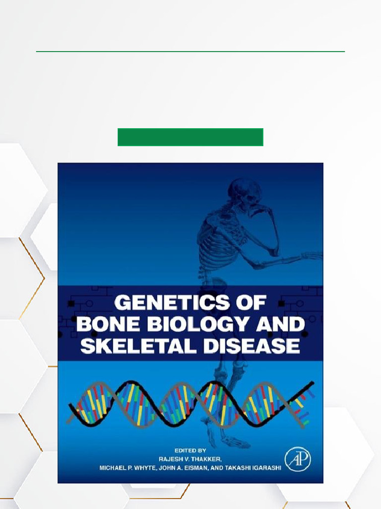 Genetics of Bone Biology and Skeletal Disease High-Quality Ebook | PDF ...