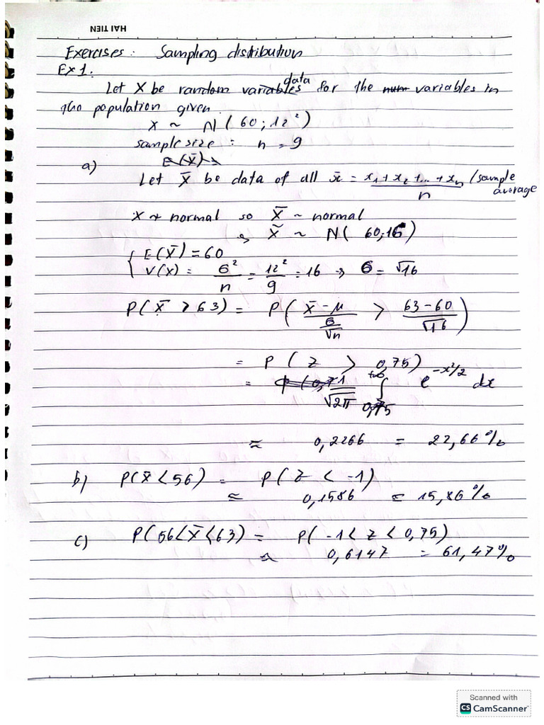 Sample Distribution | PDF