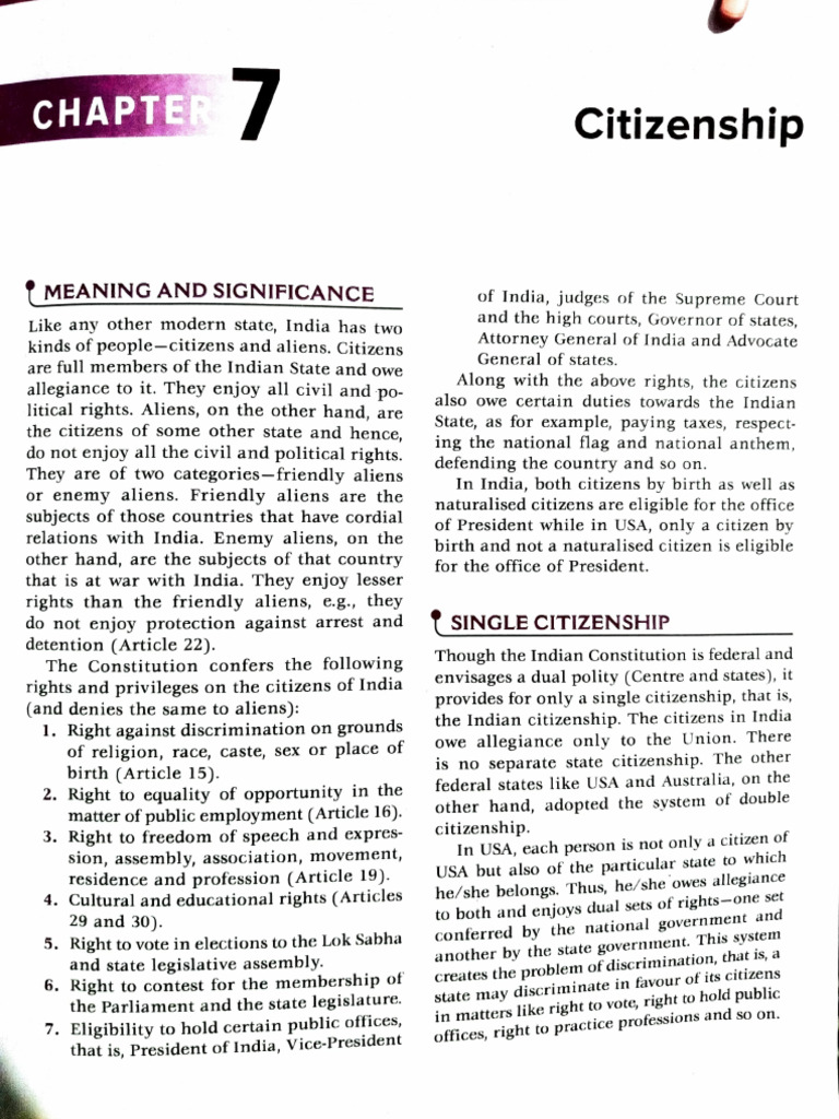 Citizenship | PDF | Citizenship | Naturalization