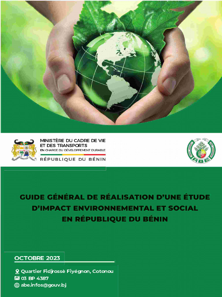 Guide d'Étude d'Impact Environnemental | PDF | Environnement naturel ...