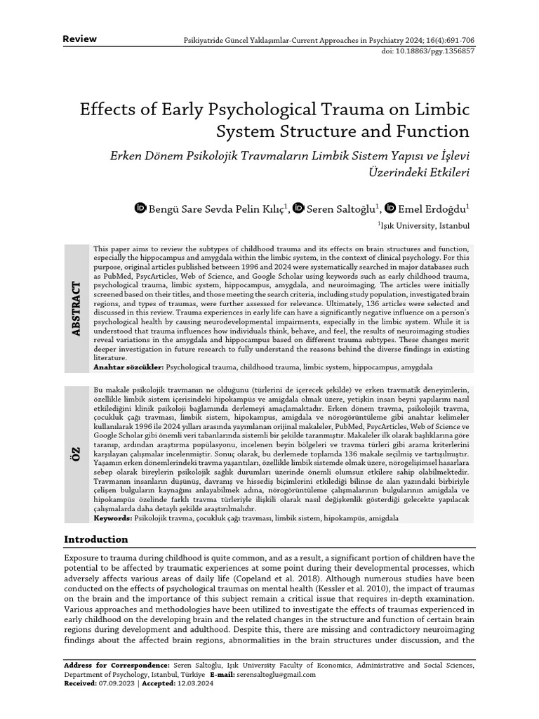 10 18863-Pgy 1356857-3392619 | PDF | Psychological Trauma | Mental Disorder