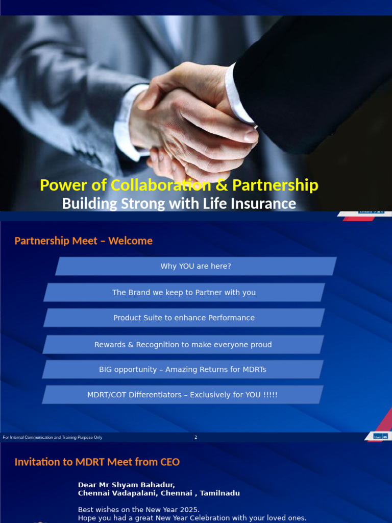 MDRT BOP Latest 2025 | PDF | Business | Economies