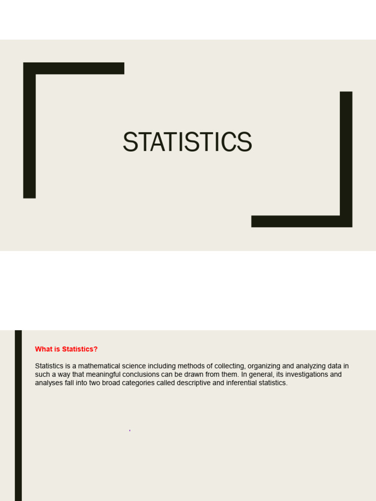 Descriptive Statistics | PDF | Outlier | Statistics