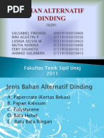 Download BAHAN ALTERNATIF DINDING by Luzz Niie Cutezz SN86603152 doc pdf
