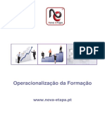 Manual - Operacionalização Da Formação