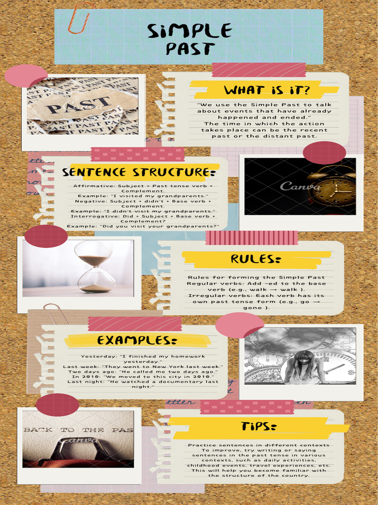 Simple Past Tense: Rules and Examples | PDF