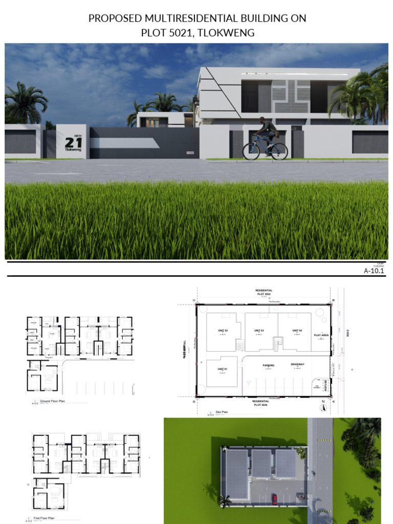Proposed Multifamily Building Plans | PDF