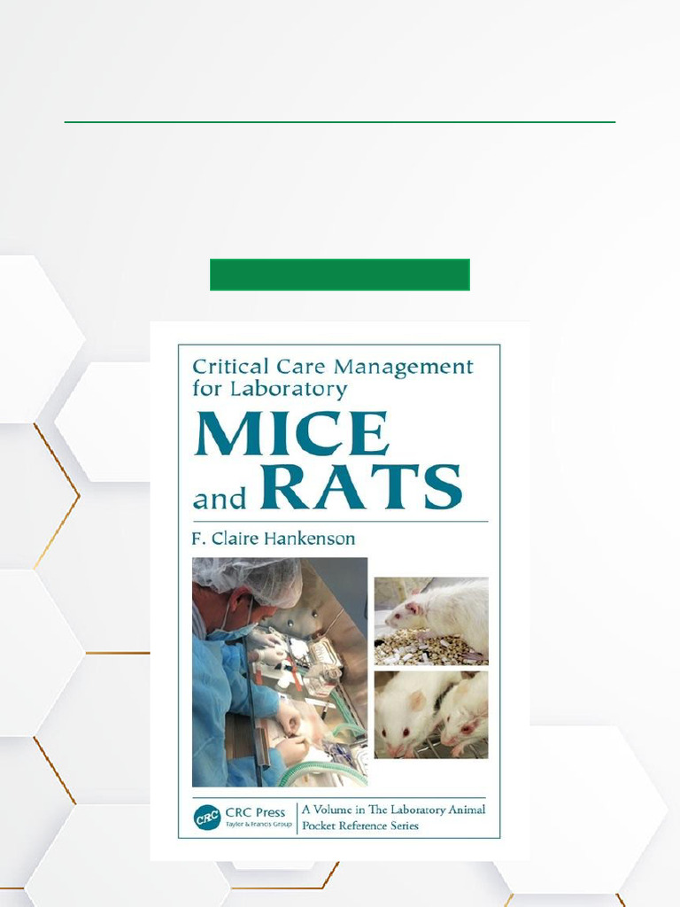 Critical Care for Lab Mice & Rats Guide | PDF | Animal Testing ...
