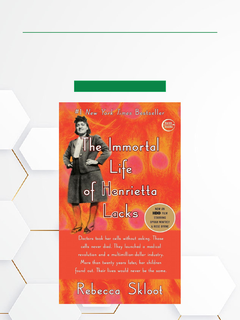 Download The Immortal Life of Henrietta Lacks | PDF | Biology