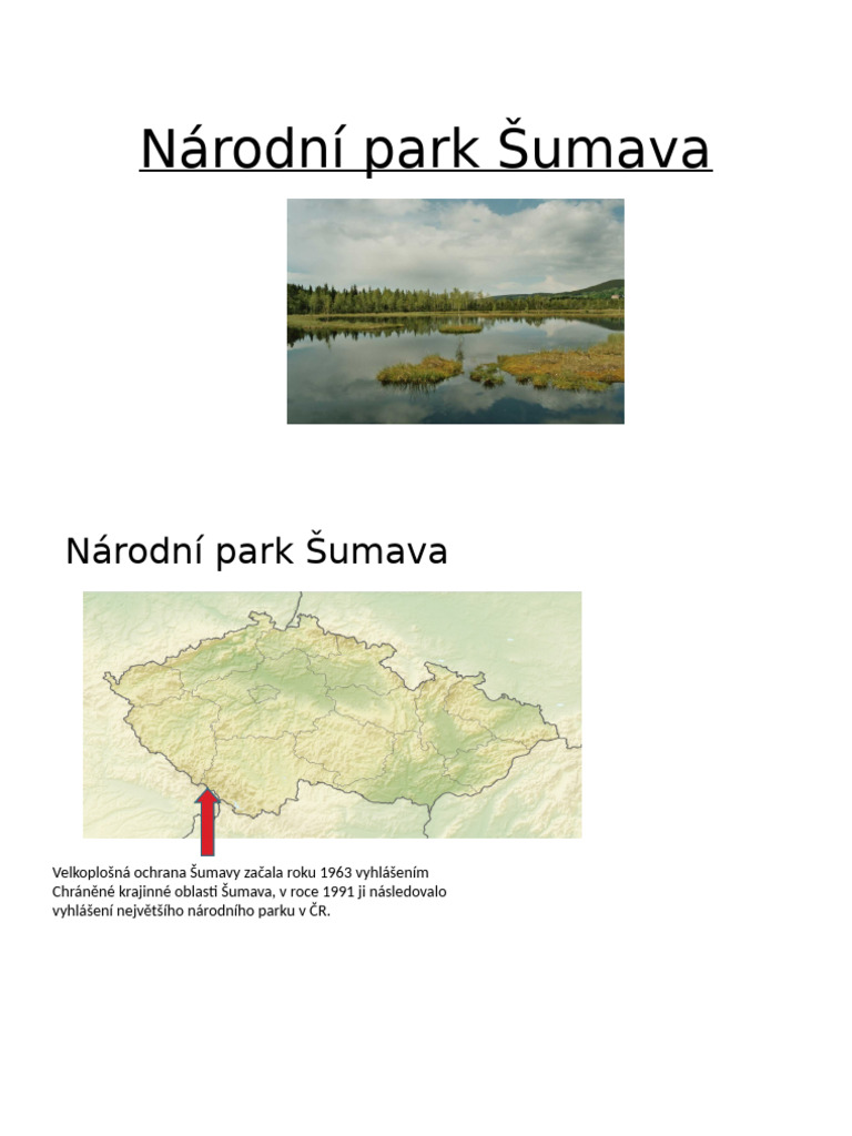 Národní park Šumava | PDF
