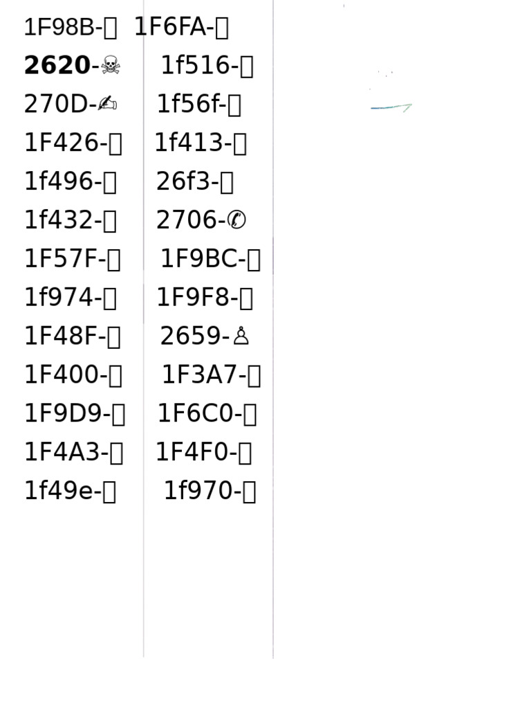 Secret Symbols for Copy and Paste | PDF