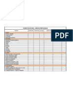 Português - Plano de Estudo