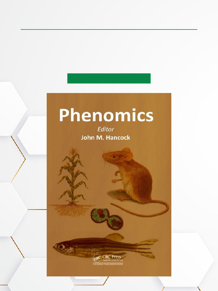 Introduction to Phenomics | PDF | Phenotype | Model Organism