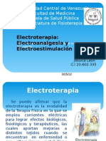 Elect Rot Era Pia. Electroanalgesia y Elect Roes Ti Mu Lac Ion