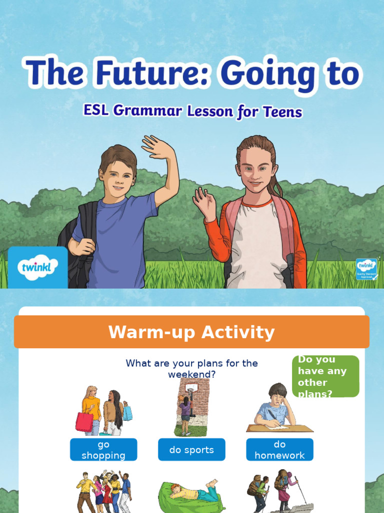 A1 ESL Future Plans Activity Guide | PDF | Semantics | Human Communication