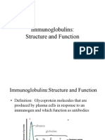 Immunoglobulins: Structure and Function