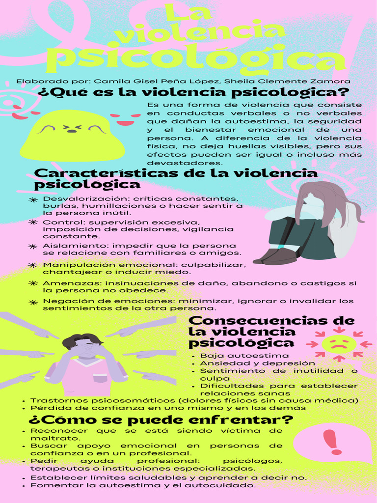 Tipos y efectos de la violencia psicológica | PDF